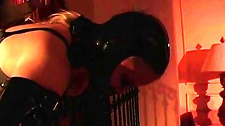 Kinky amateur lesbian spanking party