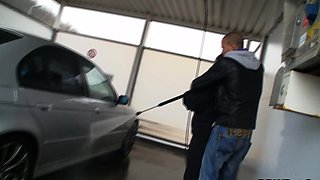 Amateur Czech Girl Banged by a Fat Cock doggystyle