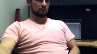 Big-Cocked Amateur Jerks Off