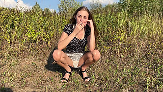 Smoking and Spitting Fetish