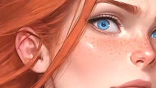 imagine This Is Bob..." - Slutty Wife Mila Rides Monster Dildo for Helpless Cuckold Husband - Mila Ai - by Addont