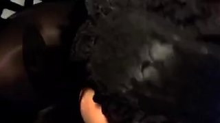 Interracial blowjob and handjob