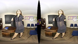 Your Perfect Teacher - Sexy Teacher Striptease In Black Lingerie