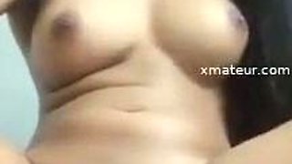 Big boobs milf masturbates with her dildo