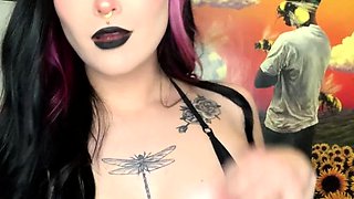 Emo Teen Becka Solo Webcam Masturbation Porn