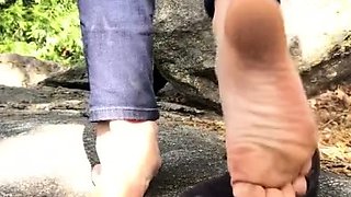 Amateur Trampling brings you Foot Fetish xxx mov