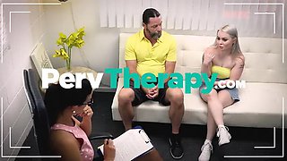 Attractive Bratty Step Sister With Thick Ass Begs Big Stepbro On Her Knees Slurping On His Meat