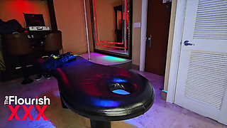 Baby Gemini Vs Prophecy - Lets Fuck on Massage Chair