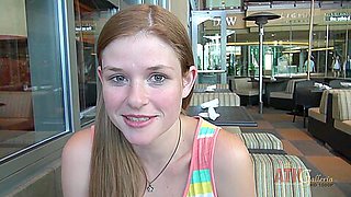 Out On The Town With Lara Brookes, Then Getting Naked And Touching Her Pink Pussy