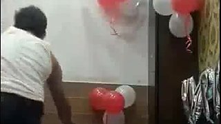 Uber-cute Indian Mal Demonstrates her Milk cans and Banging