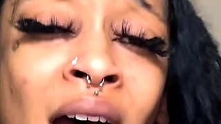 Jemeni loves it Anal Black and Ebony Bukkake Interracial POV