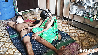 Shivani in green saree getting ready for sex part 2.