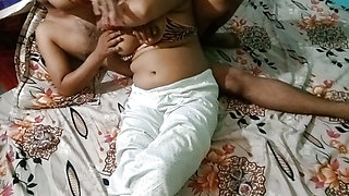 Indian Beautiful Bhabhi Having Fun with Her Husband.