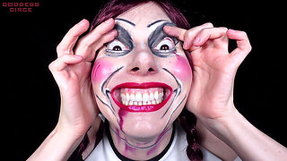 The Evil Doll Wants Your Fucking Load of Thick and Hot Cum - Creepy Crazy Face (video Request)