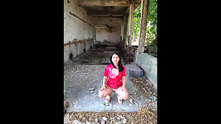 Slave Tih Undresses in the Village