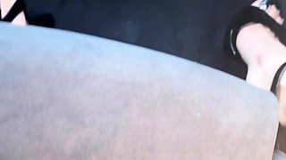 Femdom fetish mistresses fuck bdsm loser with strapon