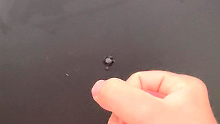 Detailed big dick masturbation with big cumshot