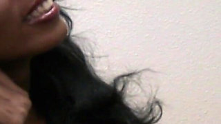 Chocolate babe gets nice fucking from this horny dude