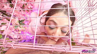 Pink Room Ep.20: Brainless Anal Whore Gia Derza Gets Pounded & Piss Soaked