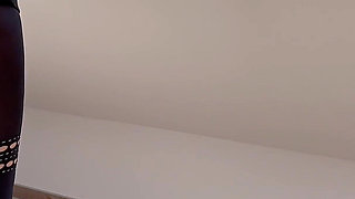 Boss Gives Standing Doggy Cumshot in Secretary Pantyhose - Business-bitch