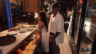 Raunchy spic vixen heart-stopping sex video