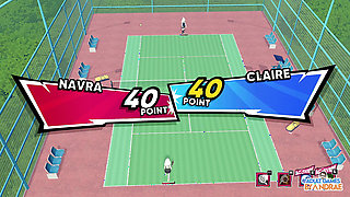 Ep14: Hentai Scenes with Maureen, Chris and Evonne - Academy Love Saga: Tennis Angels Ex