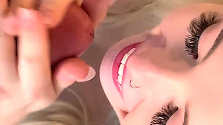 Lily Bell and Laney Grey First School Threesome 4K