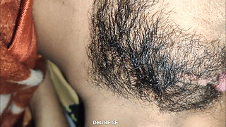 Desi College GF Fucking Hairy Pussy Big Hole Lovely Creamy Pussy