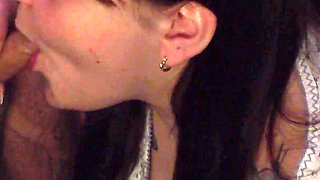 Her Boundaries Are Blurred - Rimming and Bukkake with Slobbery Blowjob