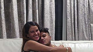 Boy Behind Indian Sex Scene Shakes His Cock in Front of Girls
