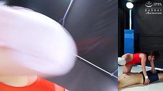NonokaBeatenUpGelNails: Amateur, Asian  Wrestling Porn