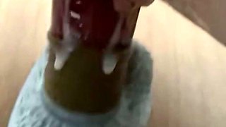 Mein Mann ist auf Arbeit und wir haben uns gegenseitig auf gegeilt, dann bekommt er so Videos von mir