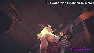 Xiv Hentai - Fran Is Fucked In A Bar With Final Fantasy