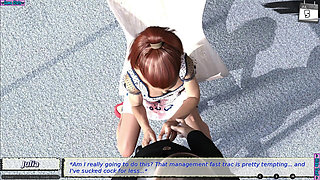 Julia Blows Her Boss for Master Degree Recommendation
