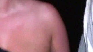 Curvy Natural Tits Busty MILF Slut Sucks off Three Dirty Dogging Lads in the Quiet Car Park
