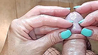 Amazing Penis Massage POV with Post-cum Play XXX