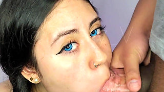 She Sucked My Cock Deliciously Like a Beautiful Submissive