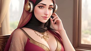 Cartoon fantasy, most sexy girl, audio