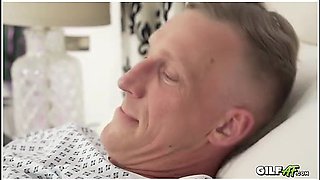 Scarlet Louise - Gilf Nurse Creampie Suprise