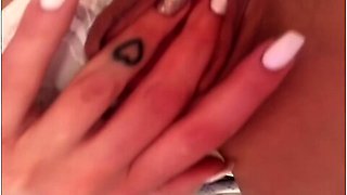 Early Night Horny Tight Pussy - Brunette Masturbate