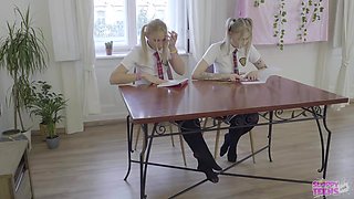 2 Students Versus 1 Pervert Teacher