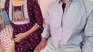 After Wife Left for Office, Desi Hindi Audio