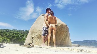Hiding in the Beach in Rio De Janeiro