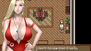 Fantasy zombie milf hentai with big boobs and a twist