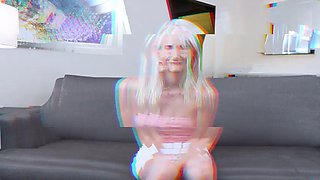 TeamSkeet - New Amateur Babe Answers Dirty Questions Before Spreading Her Legs And Getting Fingered: Porn