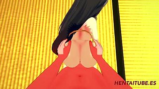 Naruto Hentai Fuck - Big Cock Demon Slayer Fucks Nezuko Hard Creampie