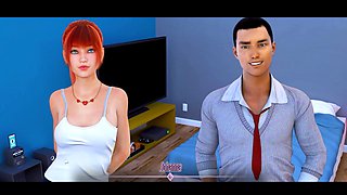 Dominating double homework with a submissive twist featuring Sylvia