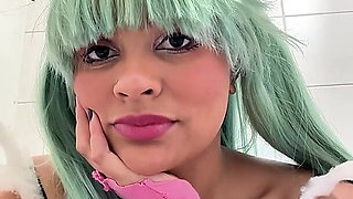 Public Toilet Farts at Cosplay Con - Gassy BBW in Cosplay