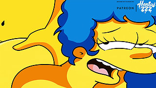 HOMER AND MARGE CREAMPIE CARTOON PORN VIDEO