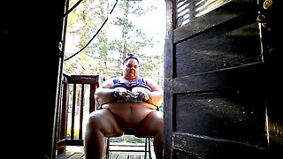 Showering in the Water Hose. Pt 3